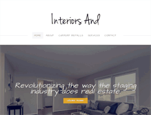 Tablet Screenshot of interiorsand.com